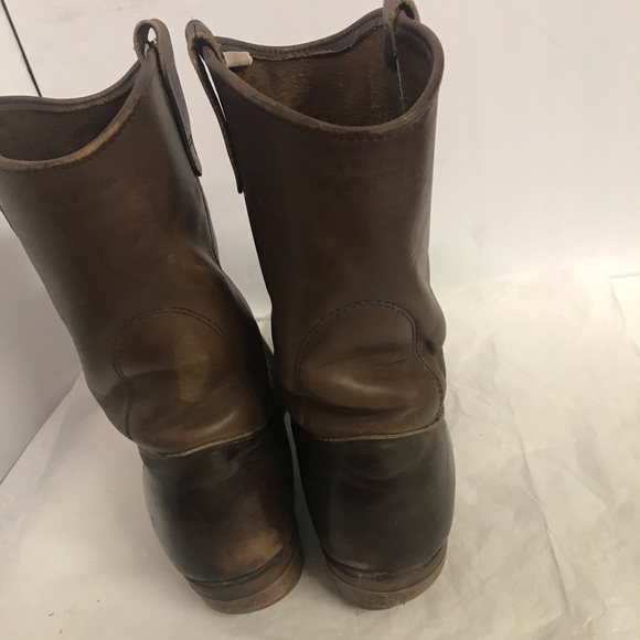 Red Wing Boots Pecos Size 10 C 1094 Roper Style - Picture 7 of 11